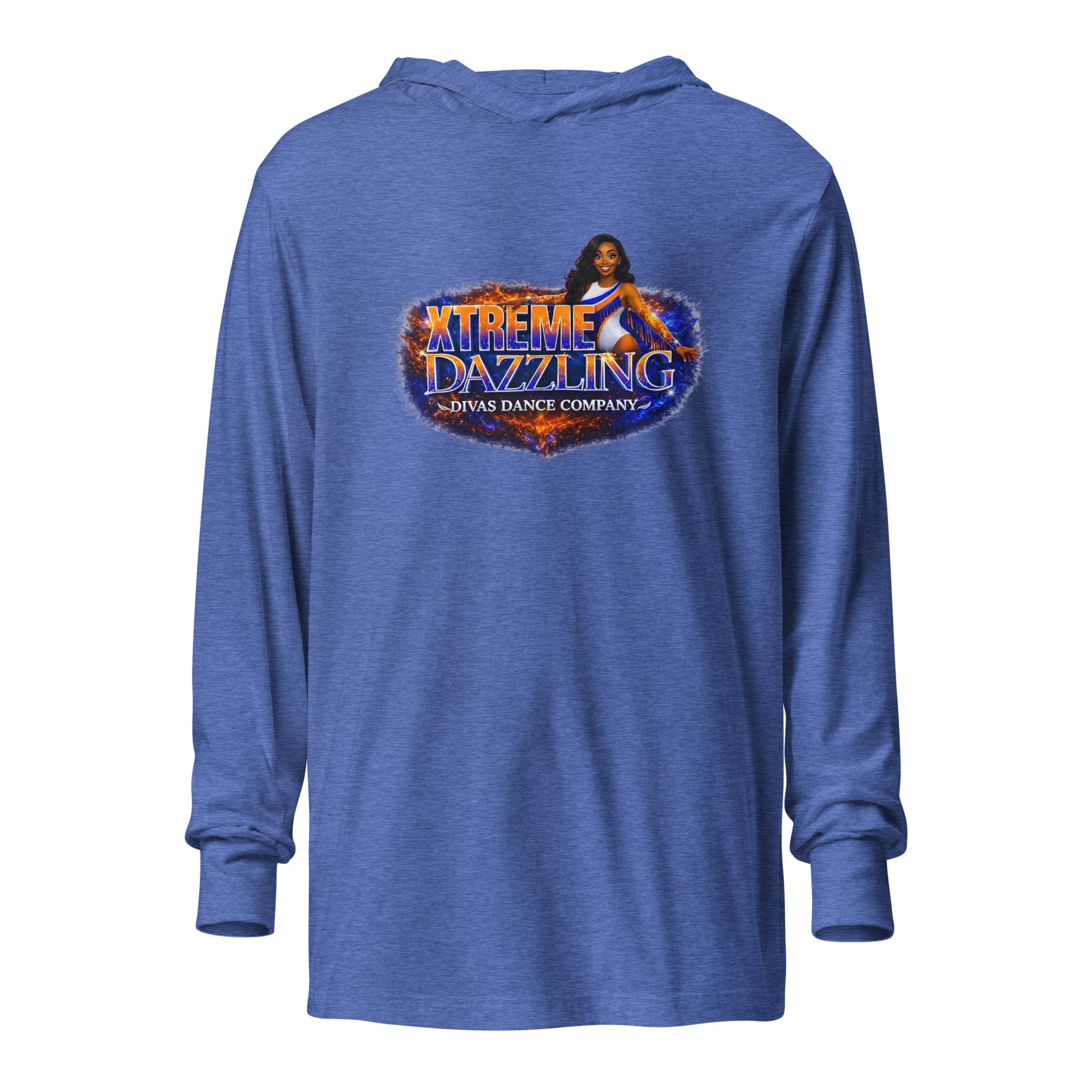 Performance | Hooded Long Sleeve T Shirt | Xtreme Dazzling Divas Dance Company