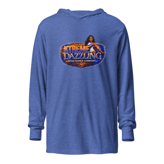 Performance | Hooded Long Sleeve T Shirt | Xtreme Dazzling Divas Dance Company