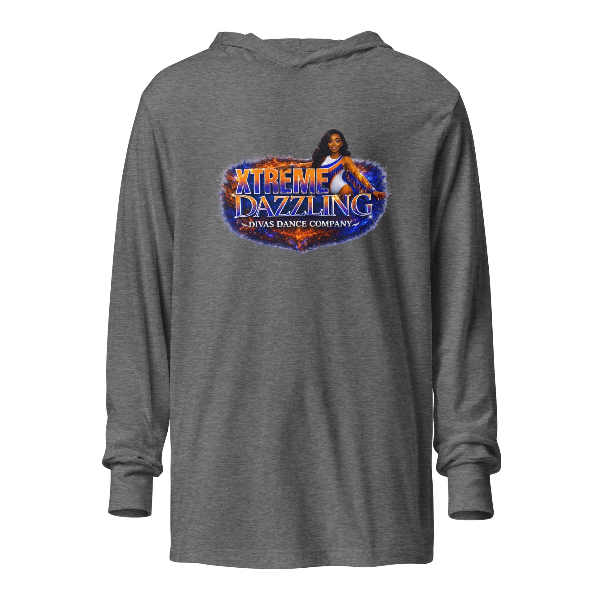 Performance | Hooded Long Sleeve T Shirt | Xtreme Dazzling Divas Dance Company