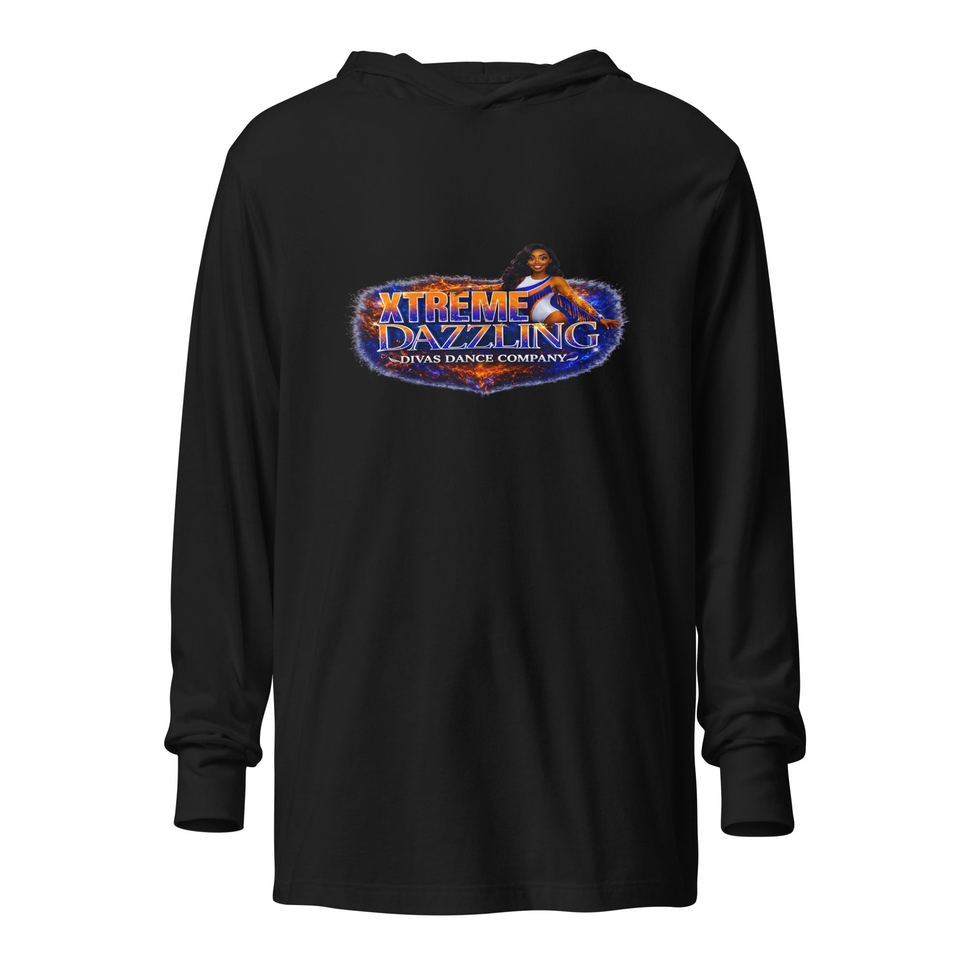 Performance | Hooded Long Sleeve T Shirt | Xtreme Dazzling Divas Dance Company