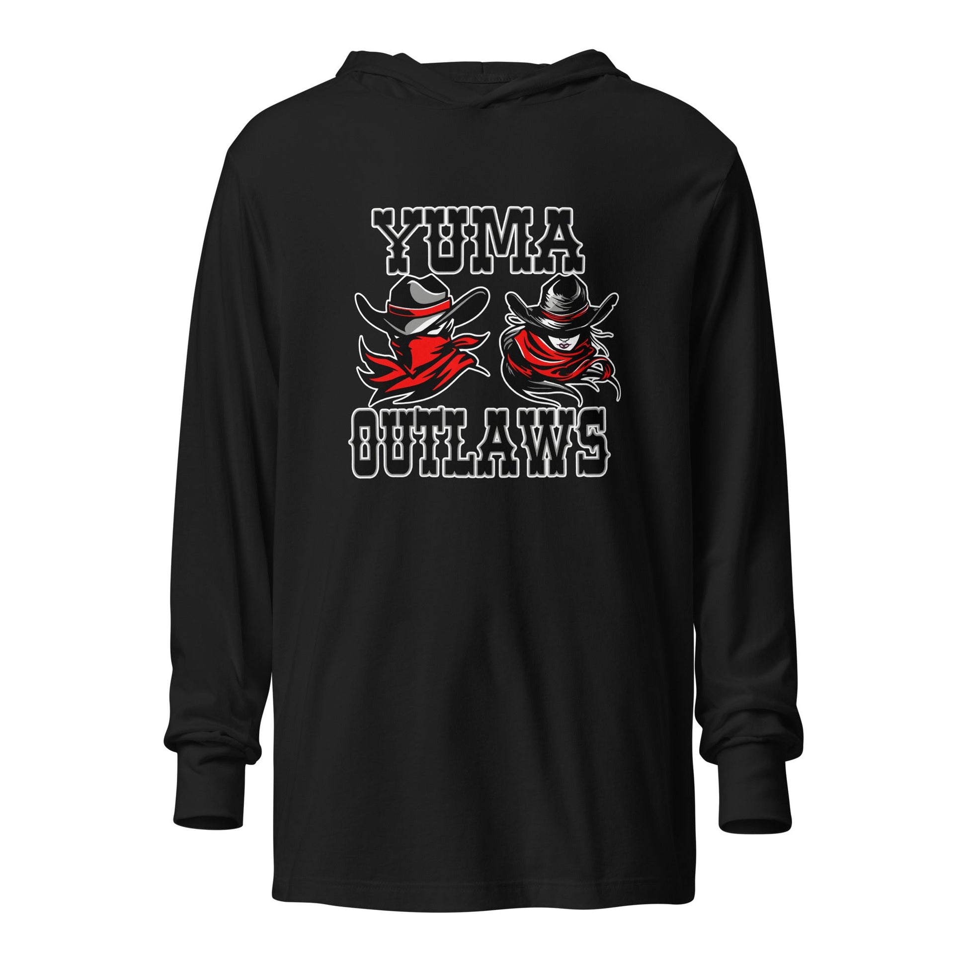 Performance | Hooded Long Sleeve T Shirt | Yuma Outlaws Lady Basketball