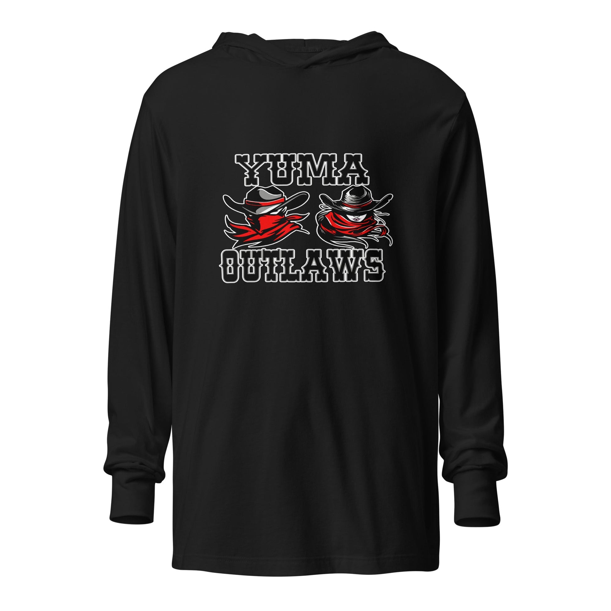 Performance | Hooded Long Sleeve T Shirt | Yuma Outlaws Lady Basketball