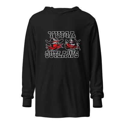 Performance | Hooded Long Sleeve T Shirt | Yuma Outlaws Lady Basketball