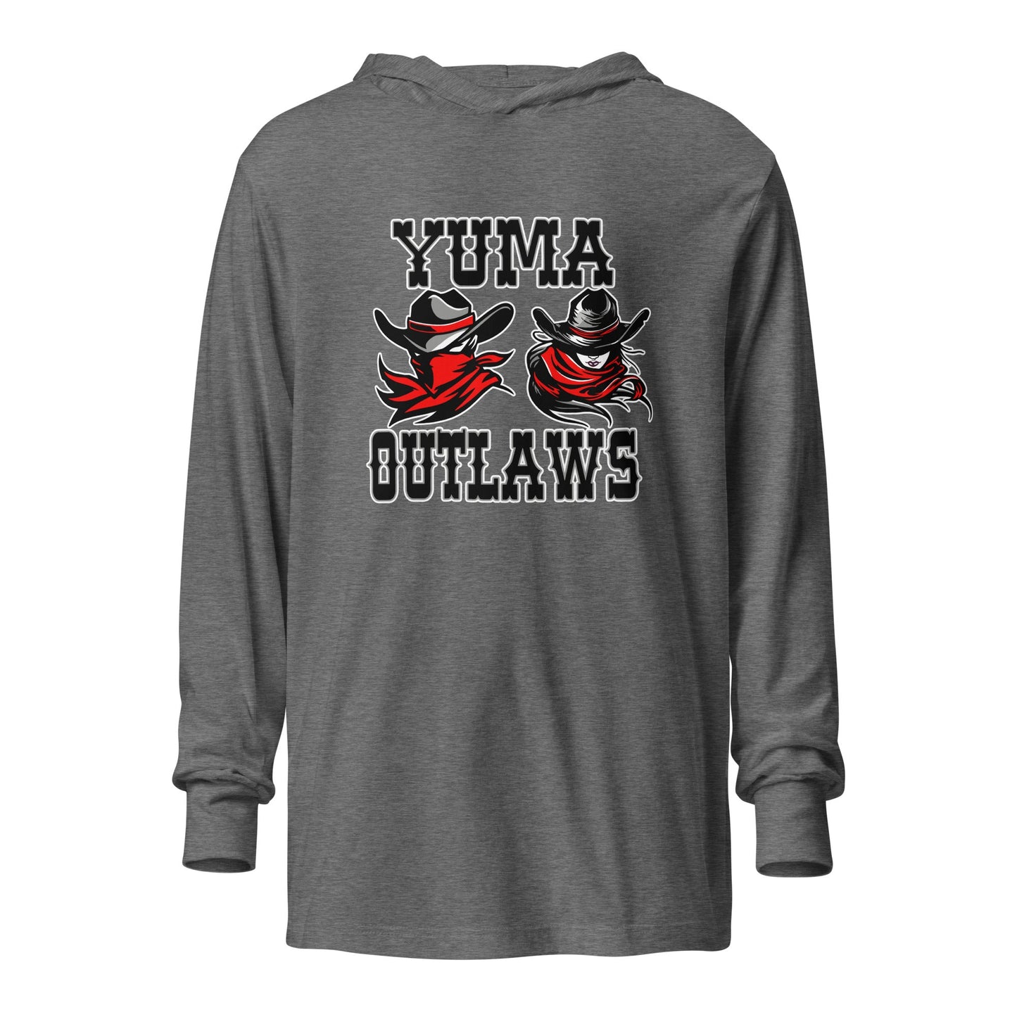 Performance | Hooded Long Sleeve T Shirt | Yuma Outlaws Lady Basketball