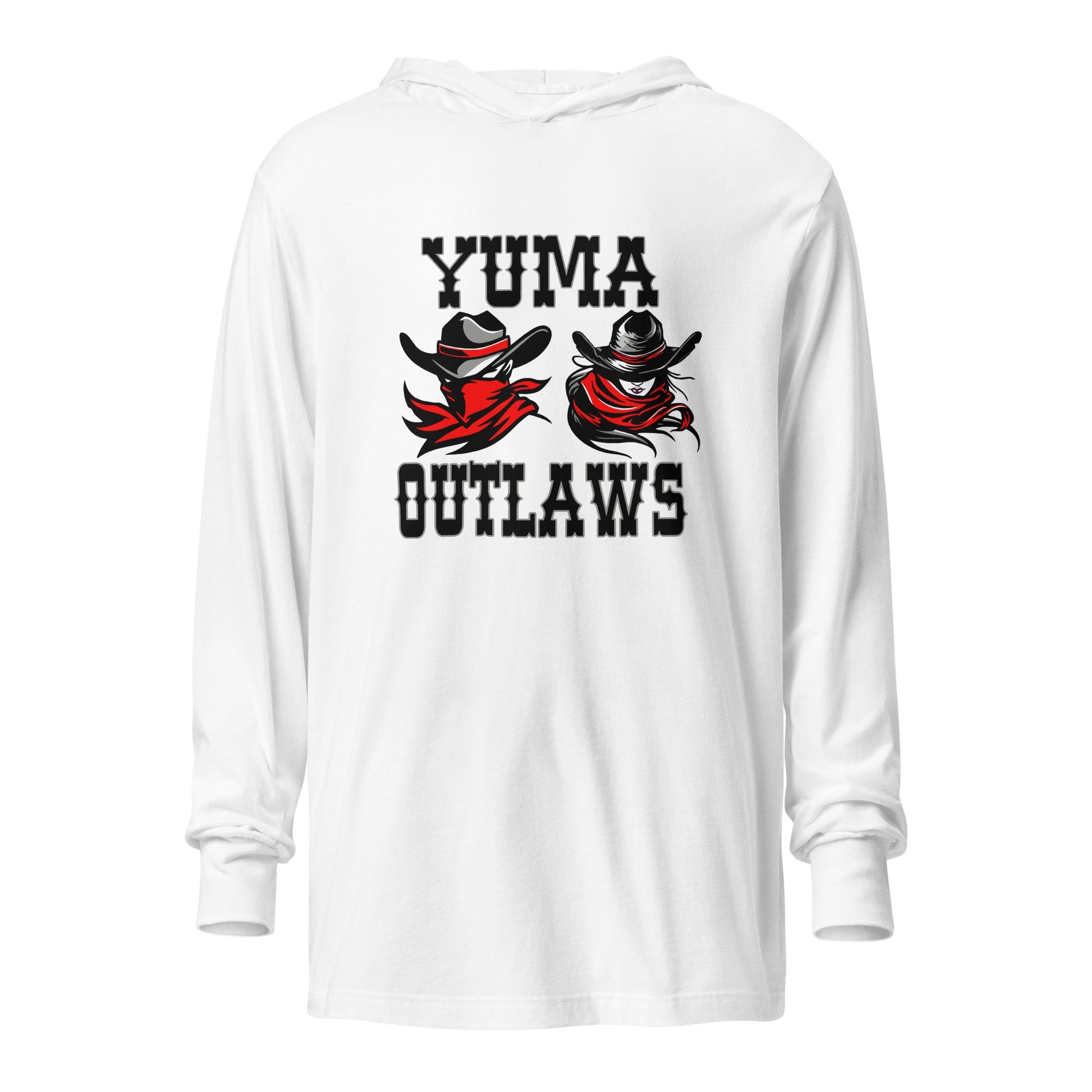 Performance | Hooded Long Sleeve T Shirt | Yuma Outlaws Lady Basketball