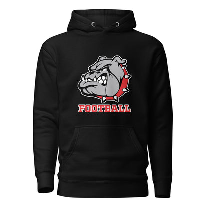 Performance | Hoodie | 6th Grade Bulldogs Team | Football Logo