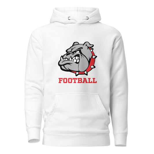 Performance | Hoodie | 6th Grade Bulldogs Team | Football Logo