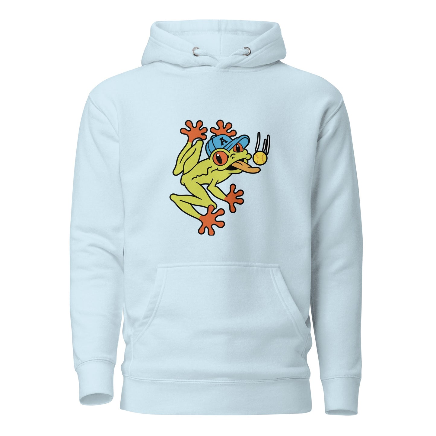 Performance | Hoodie | Aquasox Softball | Mascot Logo