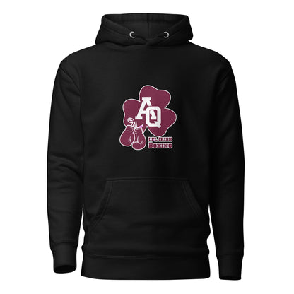 Performance | Hoodie | Aquinas Li’l Irish Boxing | AQ Shamrock Logo