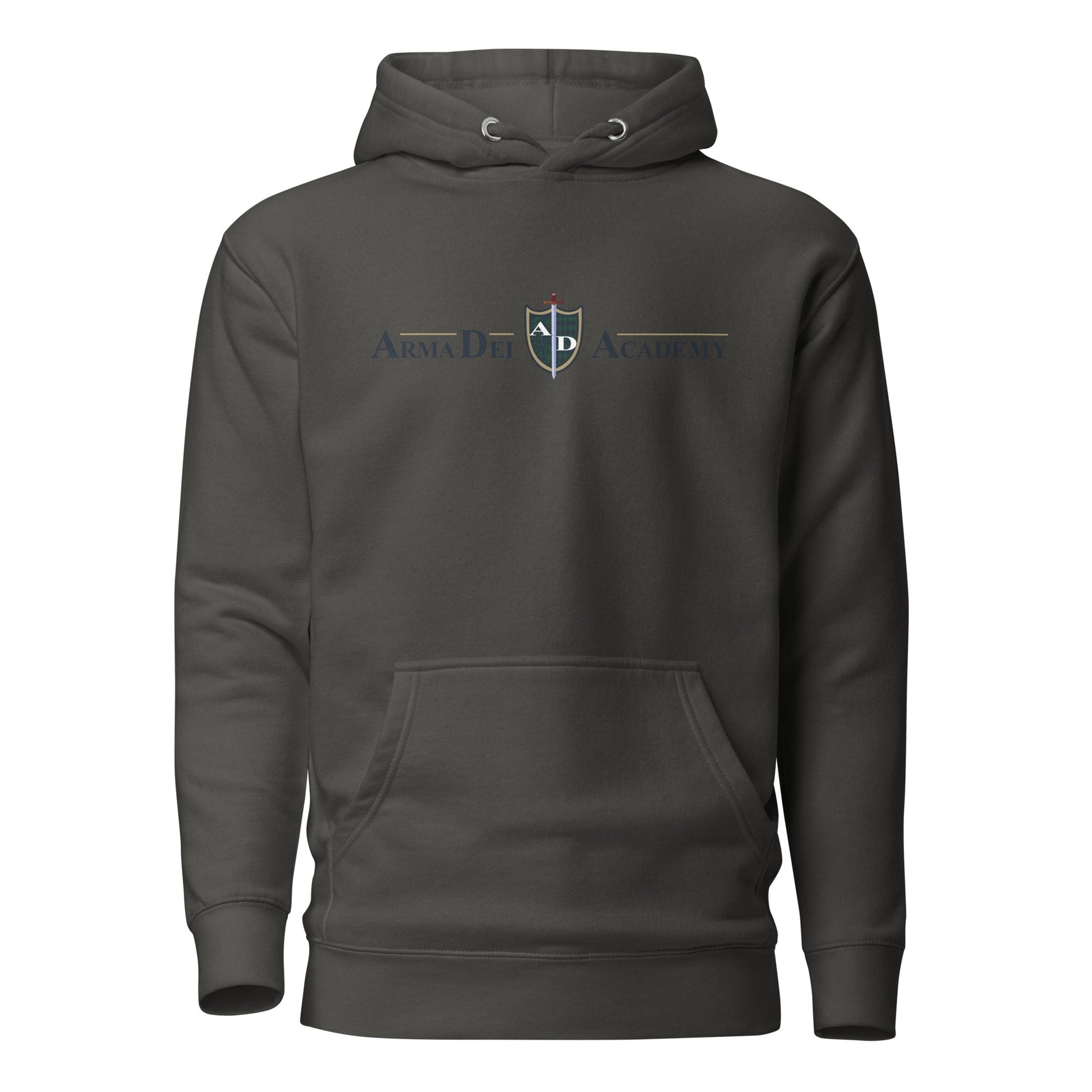 Performance | Hoodie | Arma Dei Academy | Text Shield Logo