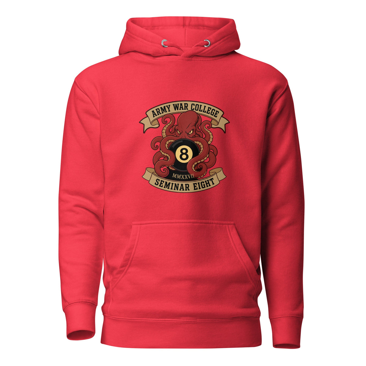 Performance | Hoodie | Army War College (Seminar 8) | Crest Logo