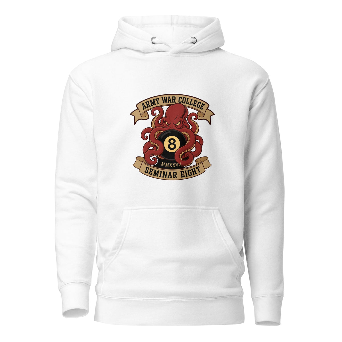 Performance | Hoodie | Army War College (Seminar 8) | Crest Logo