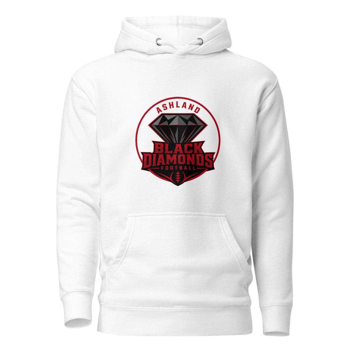 Performance | Hoodie | Ashland Black Diamonds | Badge Logo