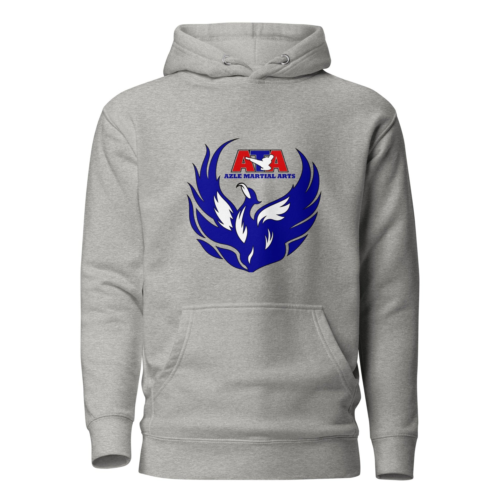 Performance | Hoodie | Azle Martial Arts | Blue Fire Crest Logo