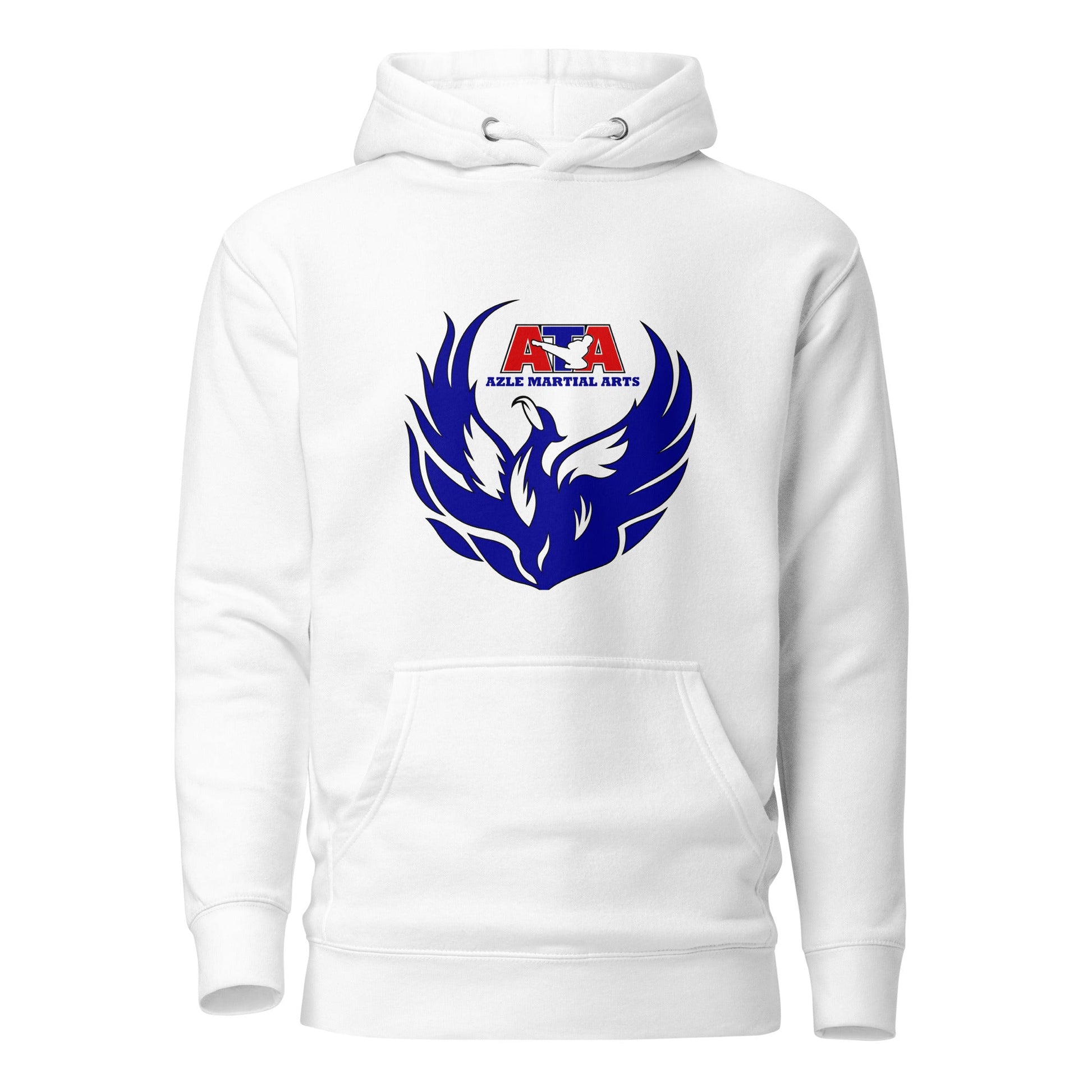 Performance | Hoodie | Azle Martial Arts | Blue Fire Crest Logo