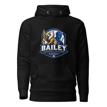 Performance | Hoodie | Bailey Baseball Academy | Shield Logo