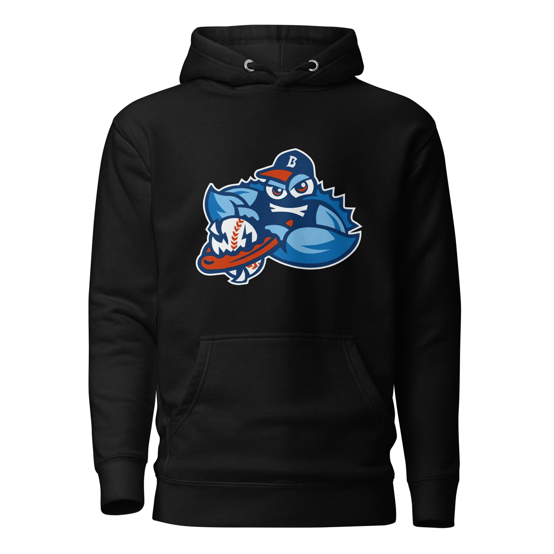 Performance | Hoodie | Bellport BlueClaws | Mascot Logo