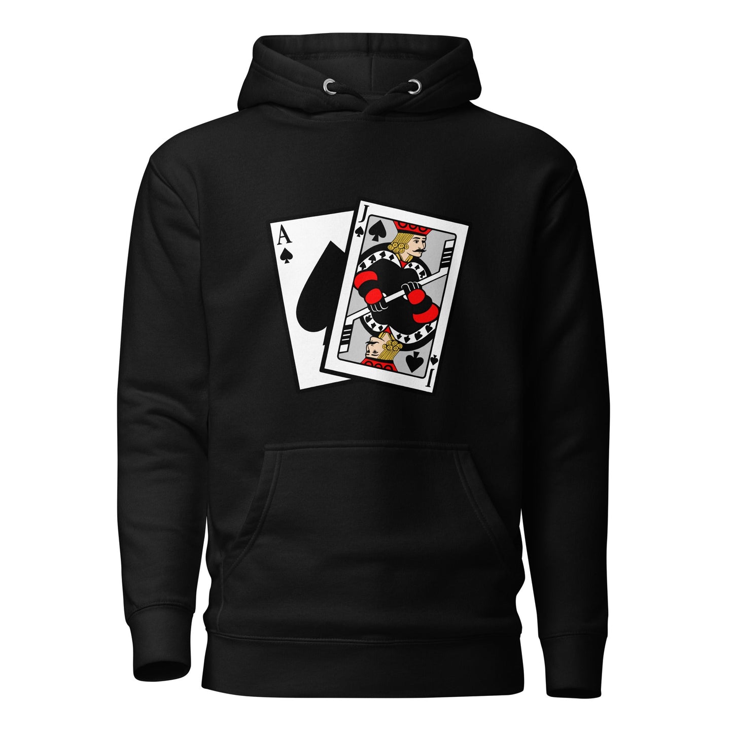 Performance | Hoodie | Blackjack’s Roller Hockey | Royal Spade Crest Logo
