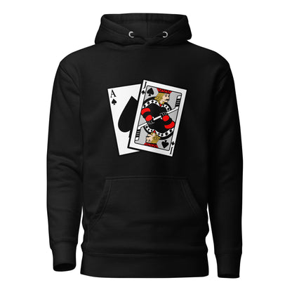 Performance | Hoodie | Blackjack’s Roller Hockey | Royal Spade Crest Logo