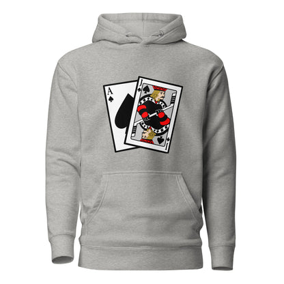 Performance | Hoodie | Blackjack’s Roller Hockey | Royal Spade Crest Logo