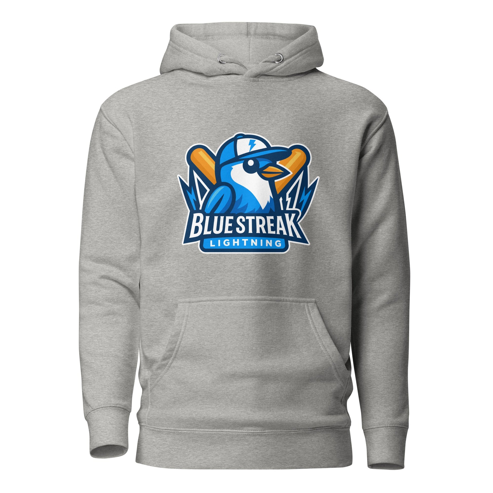 Performance | Hoodie | Blue Streak Lightning | Mascot Logo