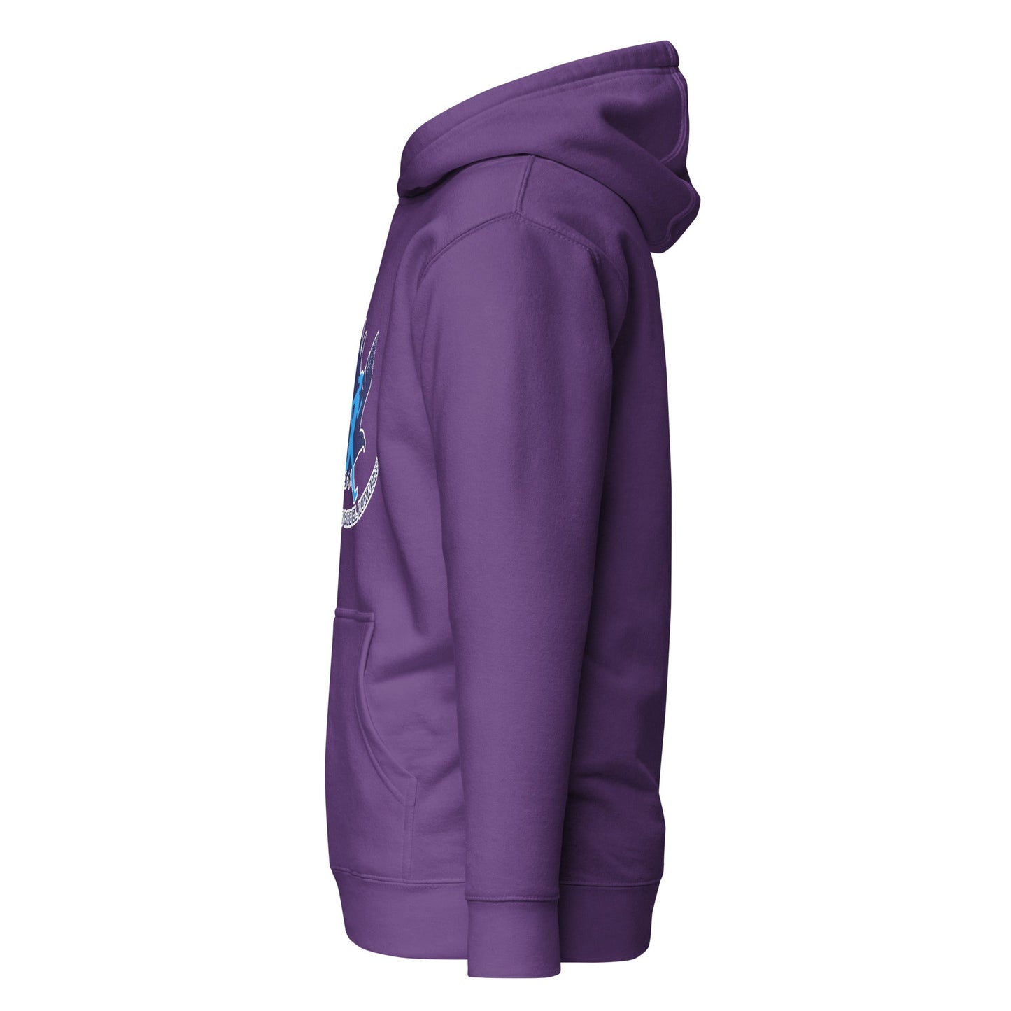 Performance | Hoodie | Bowdoinham Rebel Runners | Aerial Runner Emblem Logo