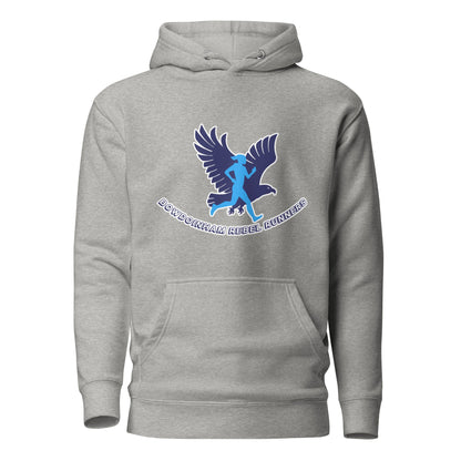 Performance | Hoodie | Bowdoinham Rebel Runners | Aerial Runner Emblem Logo