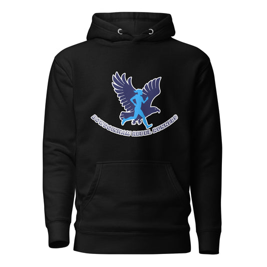 Performance | Hoodie | Bowdoinham Rebel Runners | Emblem Logo