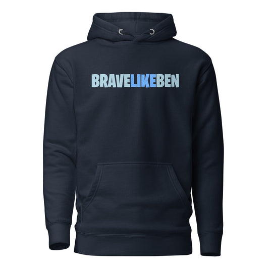 Performance | Hoodie | Brave Like Ben | Wordmark Logo