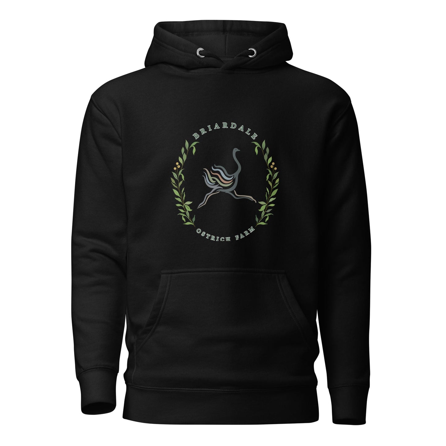 Performance | Hoodie | Briardale Ostrich Farm | Crest Logo