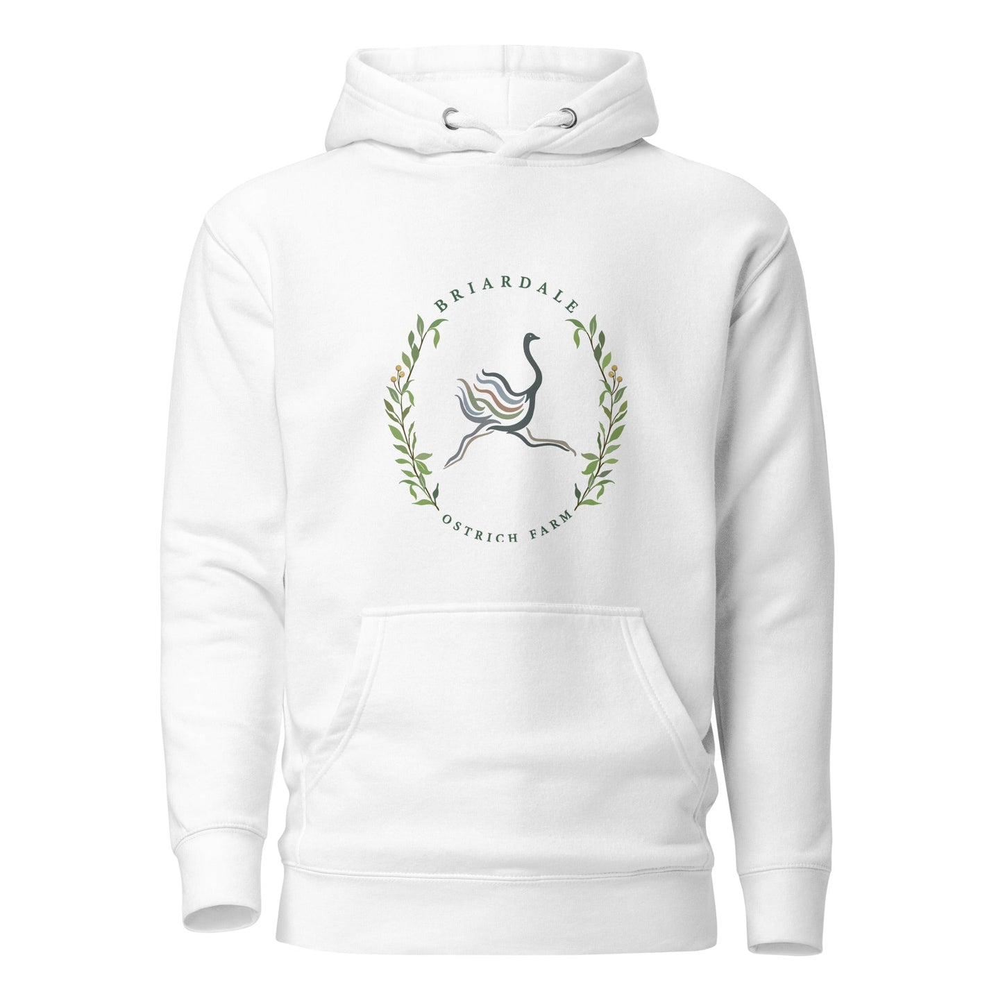 Performance | Hoodie | Briardale Ostrich Farm | Crest Logo
