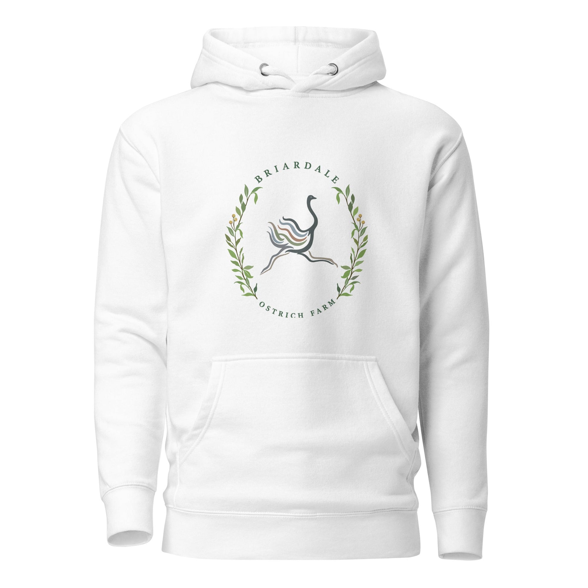 Performance | Hoodie | Briardale Ostrich Farm | Crest Logo