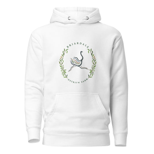 Performance | Hoodie | Briardale Ostrich Farm | Crest Logo