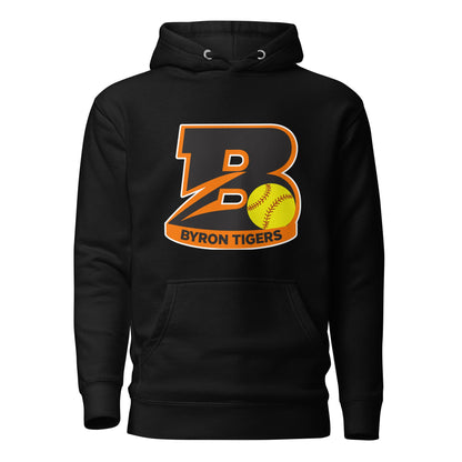 Performance | Hoodie | Byron High School Softball | Softball Logo