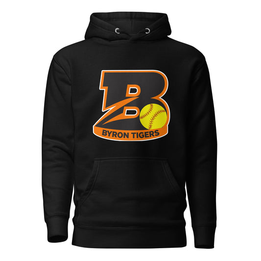 Performance | Hoodie | Byron High School Softball | Softball Logo