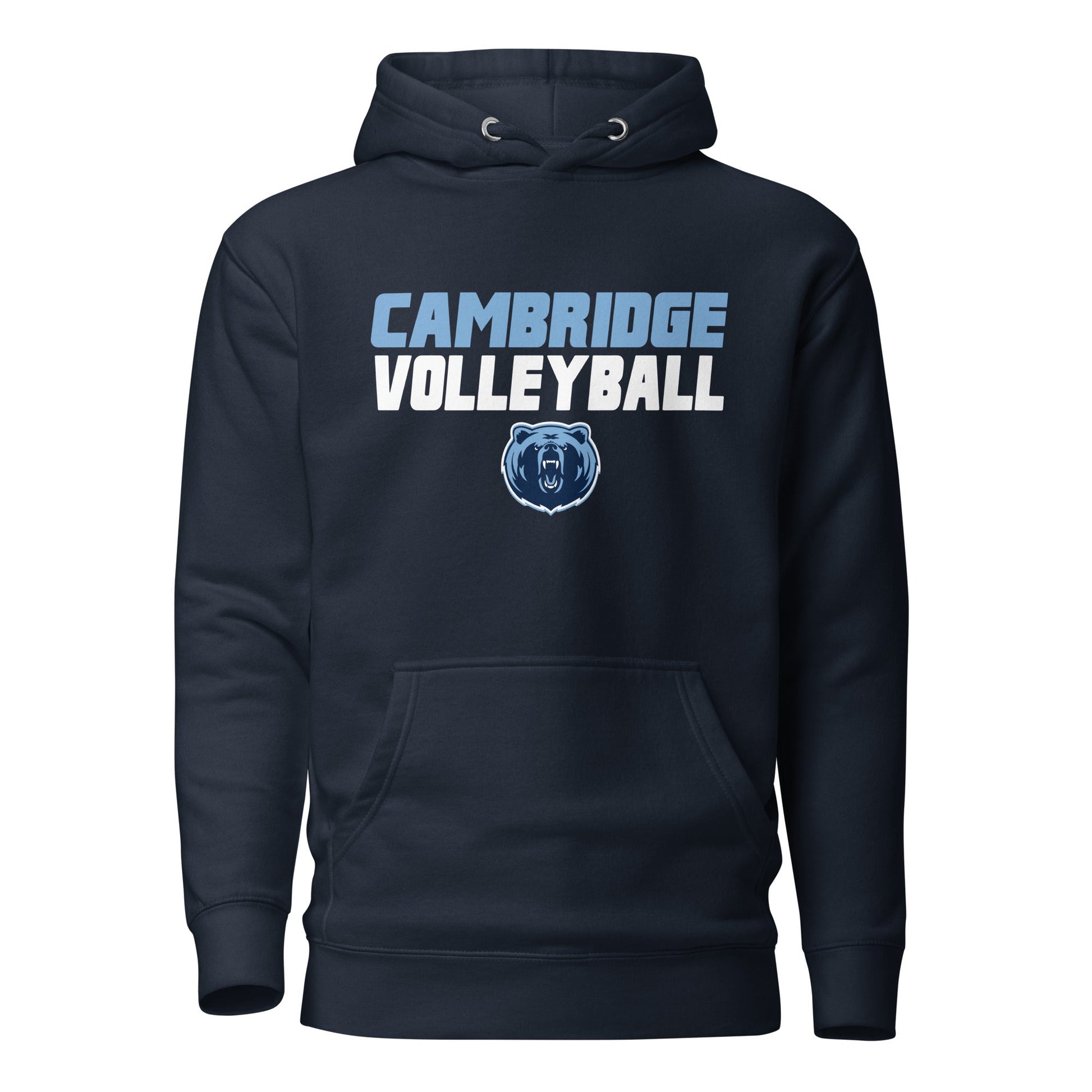 Performance | Hoodie | Cambridge Volleyball | Modern Logo