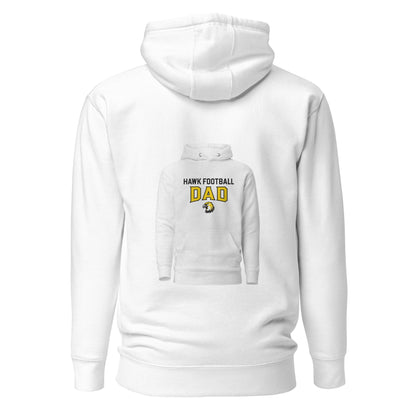Performance | Hoodie | Cardinal Ohara Hawks | Football Dad Logo
