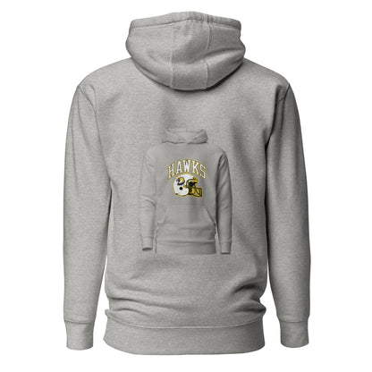 Performance | Hoodie | Cardinal Ohara Hawks | Football Helmet Logo