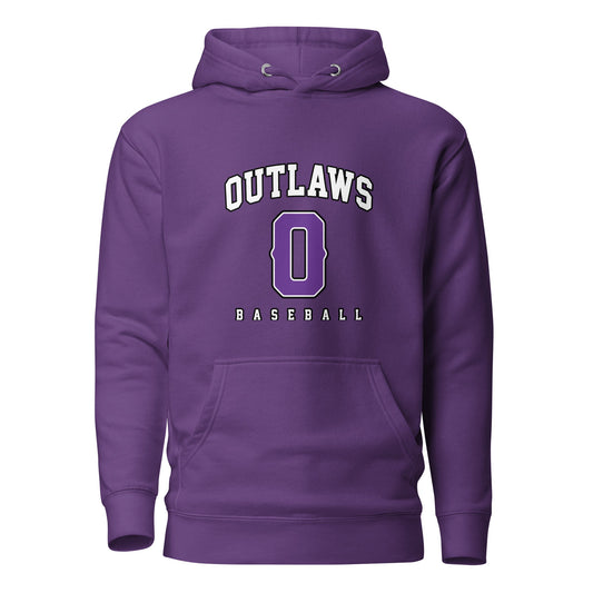 Performance | Hoodie | Carolina Outlaws Baseball | Atheltics Logo