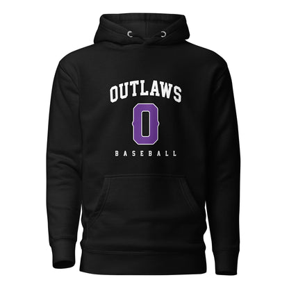 Performance | Hoodie | Carolina Outlaws Baseball | Atheltics Logo