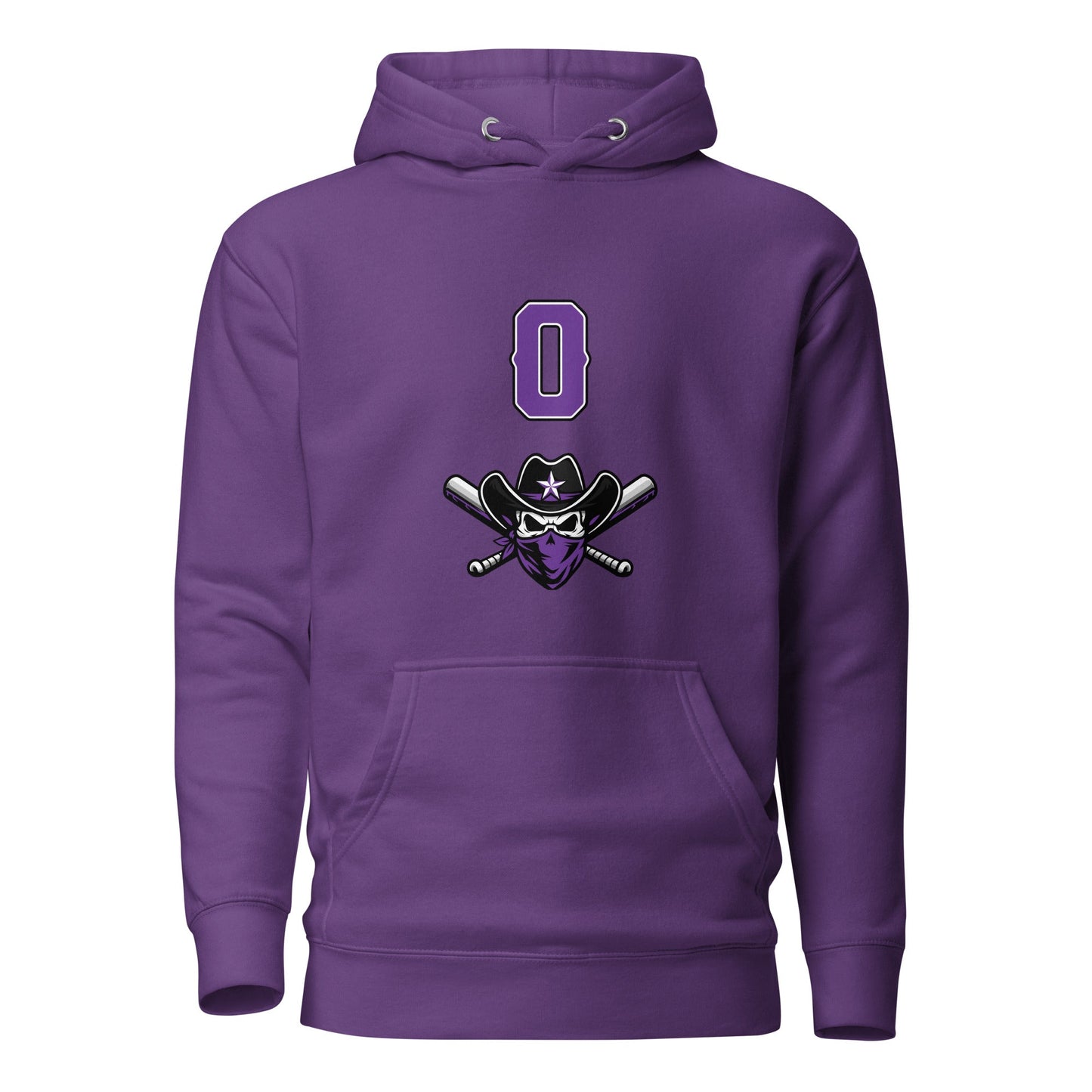 Performance | Hoodie | Carolina Outlaws Baseball | Purple Renegades Logo
