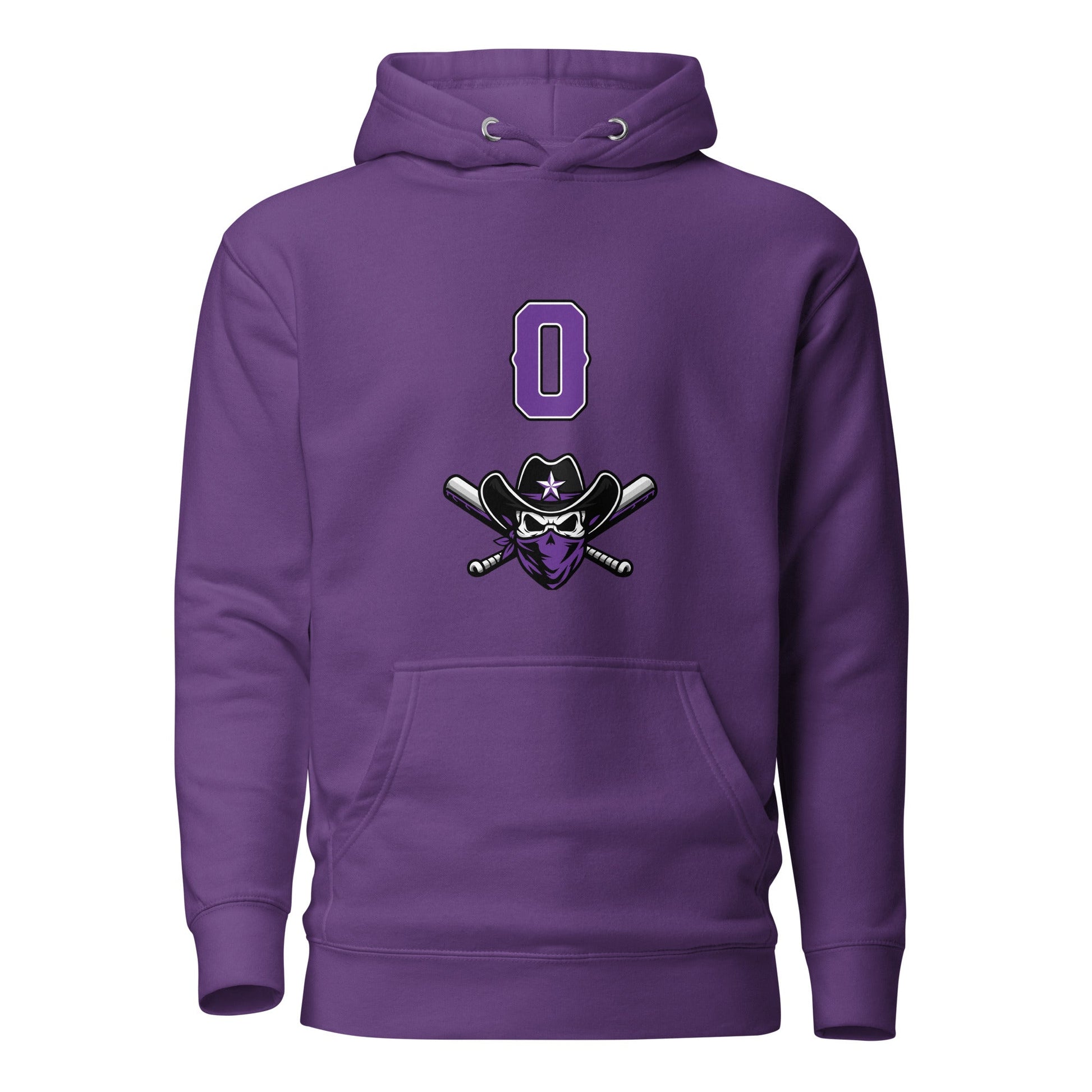 Performance | Hoodie | Carolina Outlaws Baseball | Purple Renegades Logo