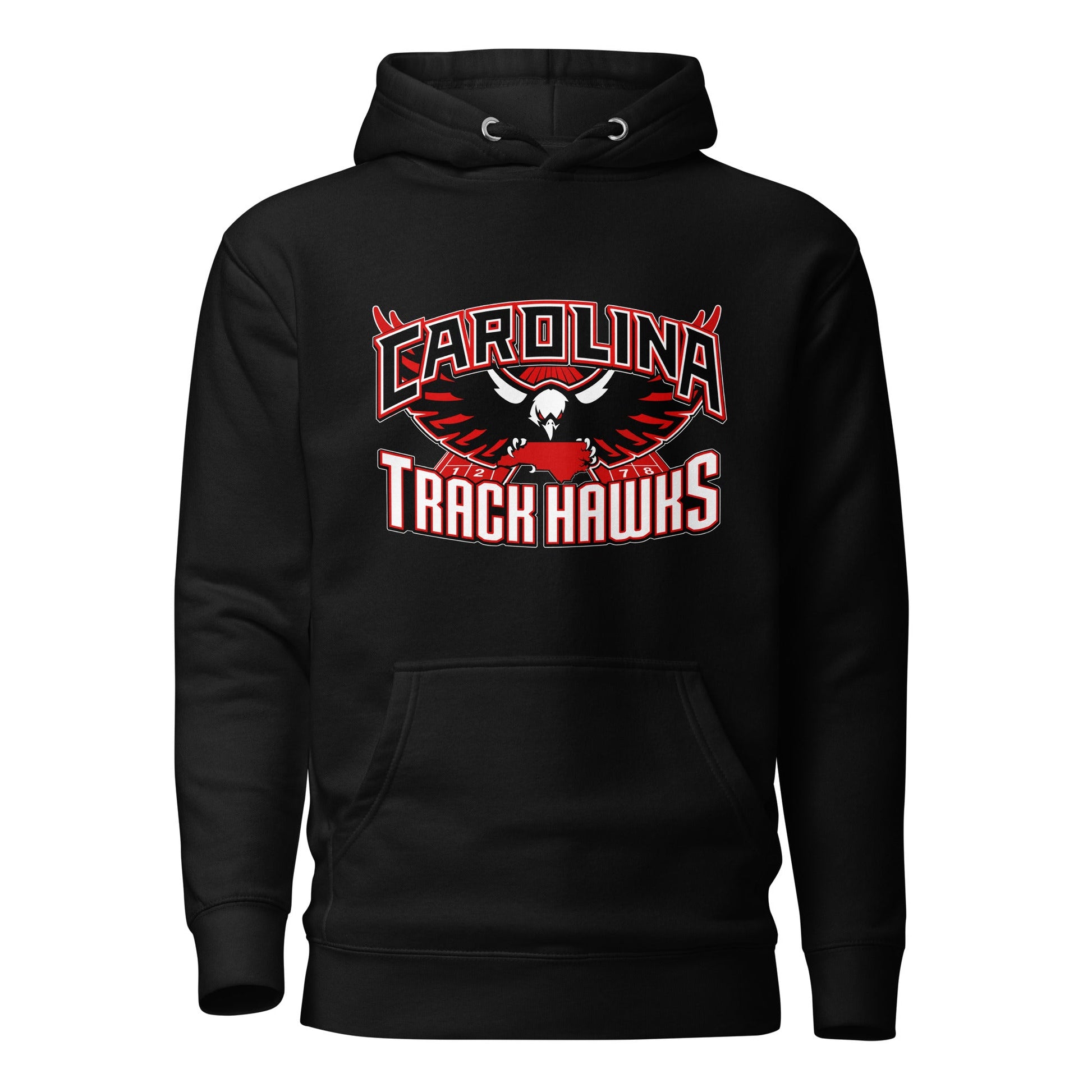 Performance | Hoodie | Carolina track Hawks | Emblem Logo
