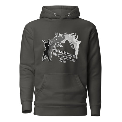 Performance | Hoodie | Catch & Release Tumble & Cheer Club | Tumble Logo
