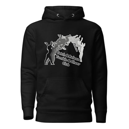 Performance | Hoodie | Catch & Release Tumble & Cheer Club | Tumble Logo
