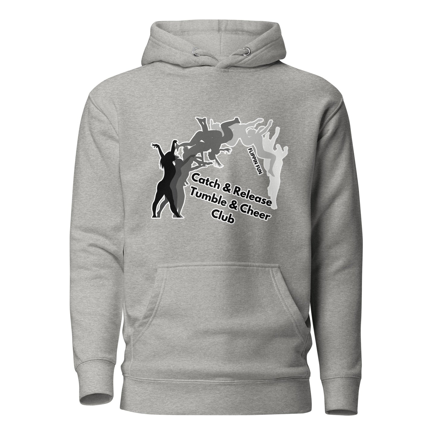 Performance | Hoodie | Catch & Release Tumble & Cheer Club | Tumble Logo