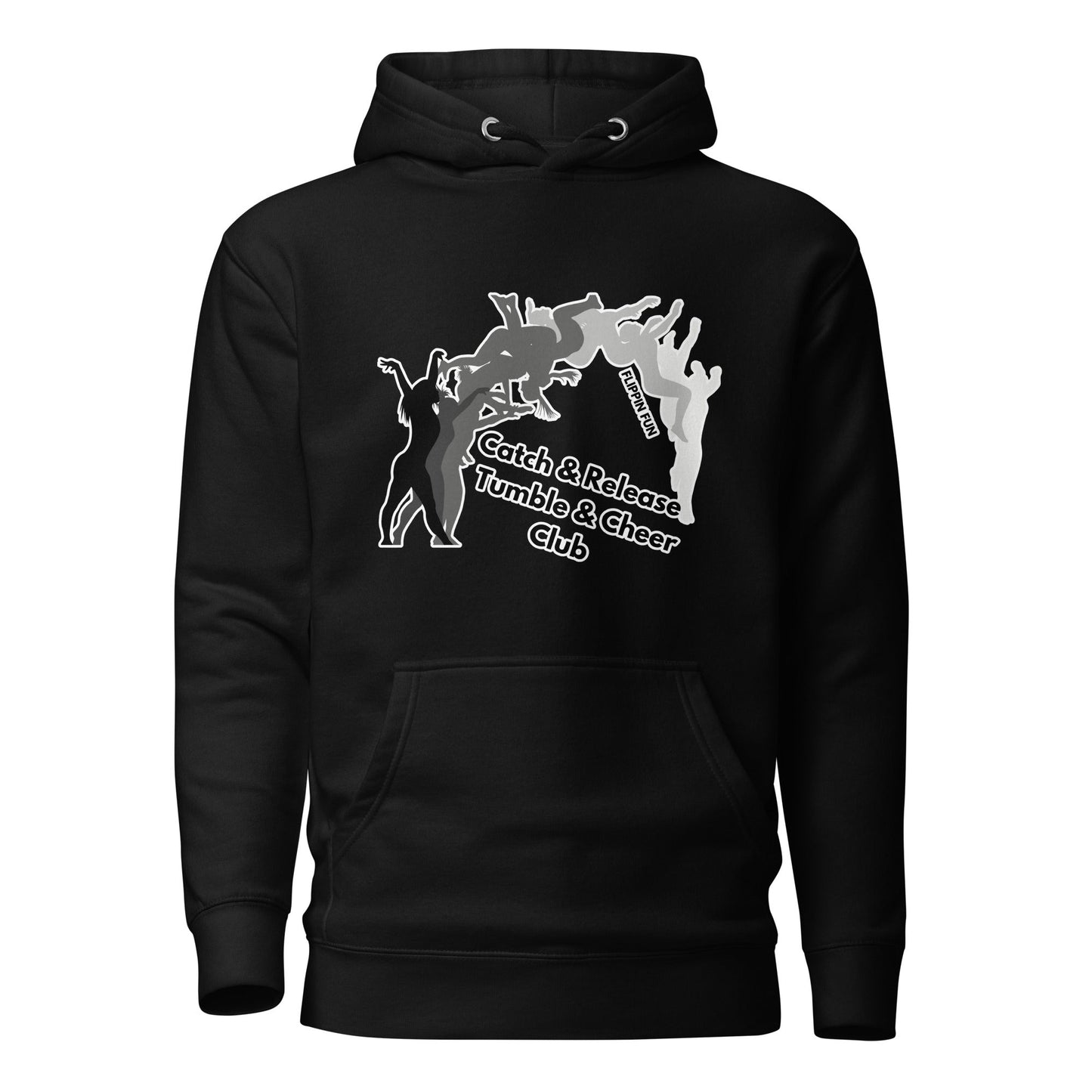 Performance | Hoodie | Catch & Release Tumble & Cheer Club | Tumble Logo