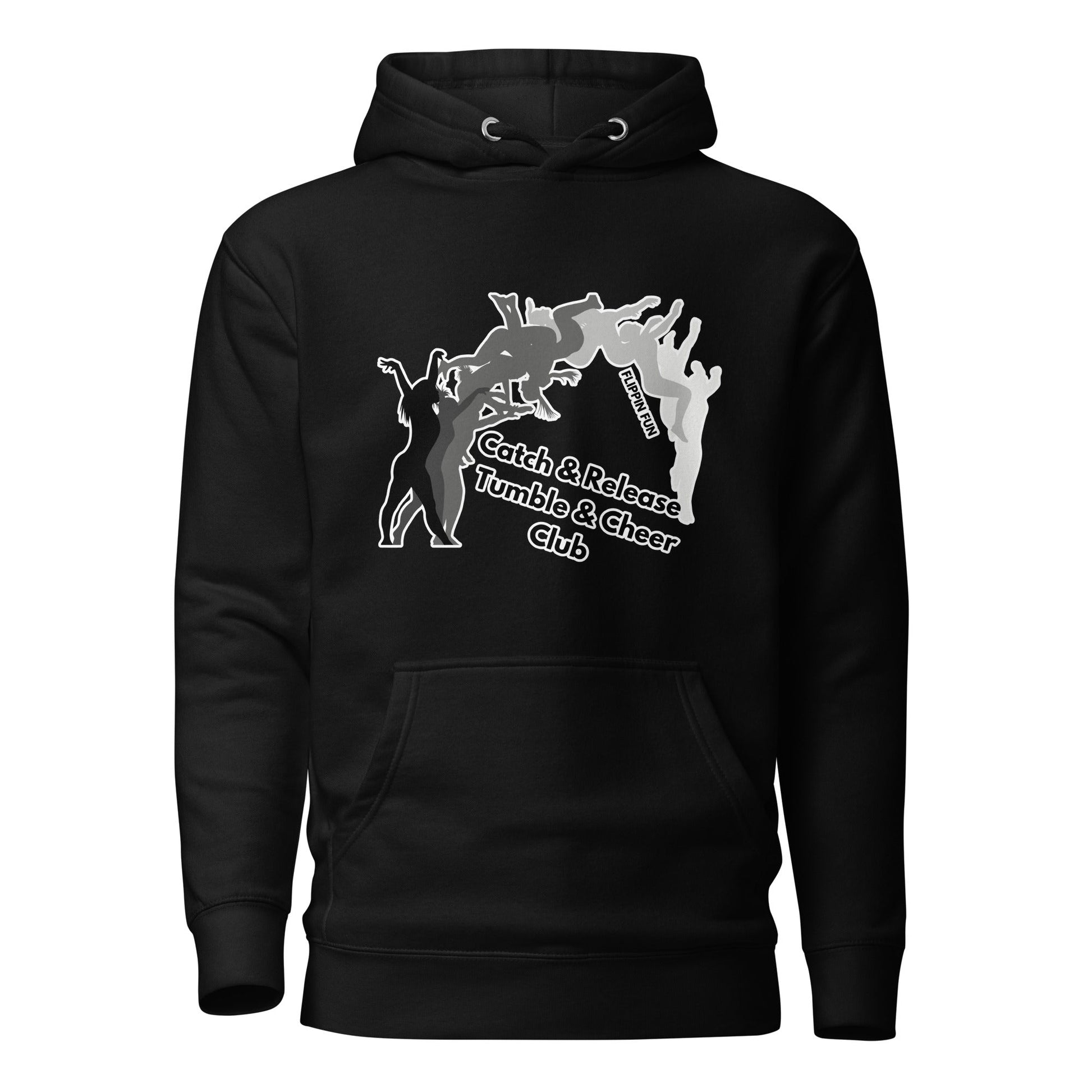 Performance | Hoodie | Catch & Release Tumble & Cheer Club | Tumble Logo