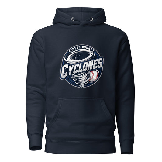 Performance | Hoodie | Centre County Cyclones | Badge Logo