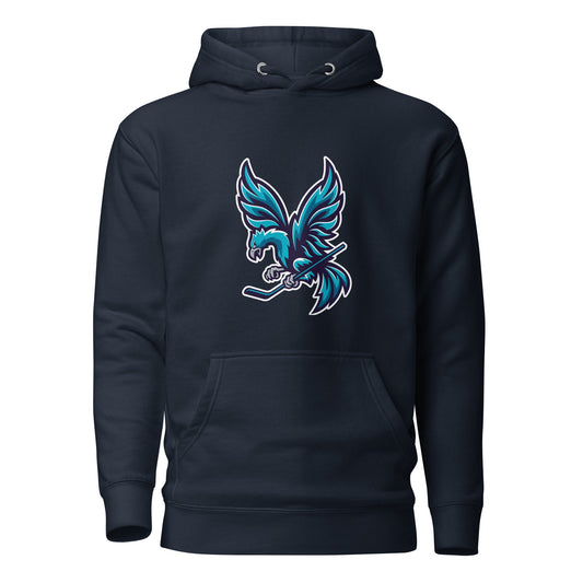 Performance | Hoodie | Charlotte Rise | Mascot Logo